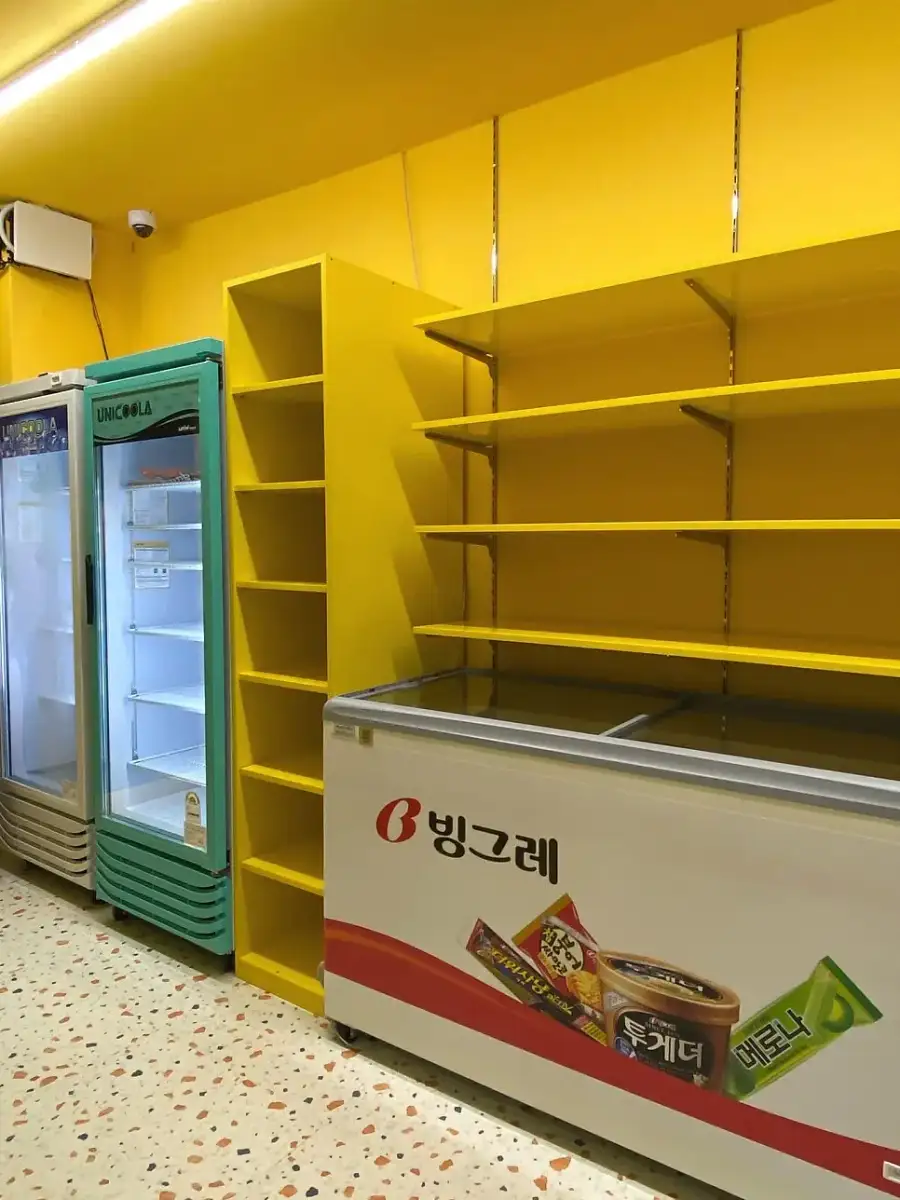상업공간 클리닝 현장 사진