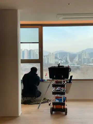 인테리어청소 리모델링청소 전문업체 수영클린 현장 사진