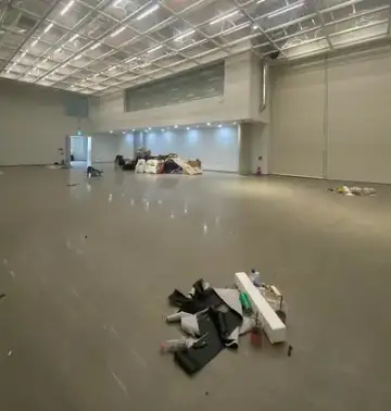 국립현대미술관 행사청소 현장 사진