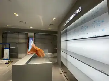백화점 매장 준공청소 인테리어청소 현장 사진